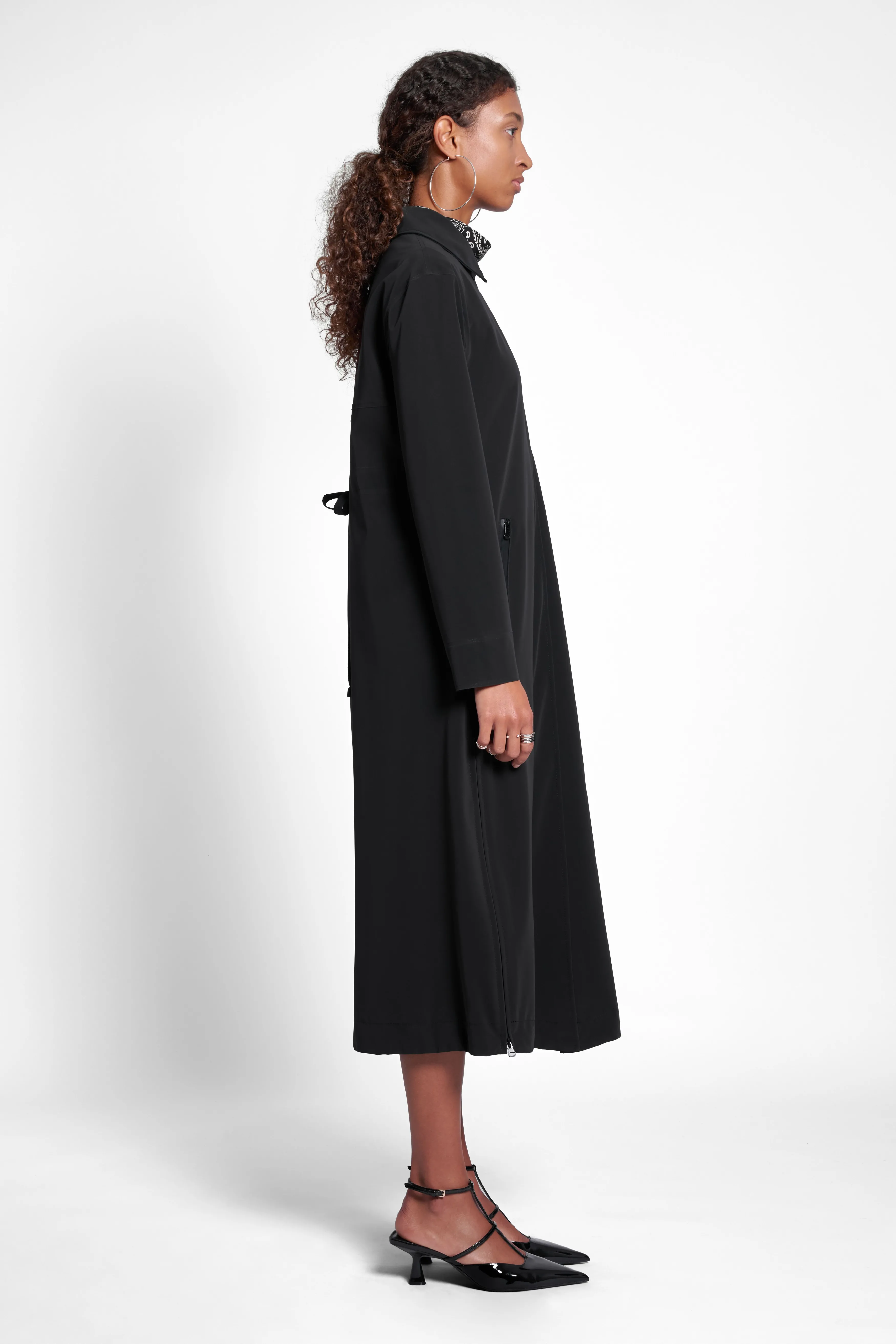 STUTTERHEIM Hornstull Matte Long Raincoat^Women Jackets·Trench Coats