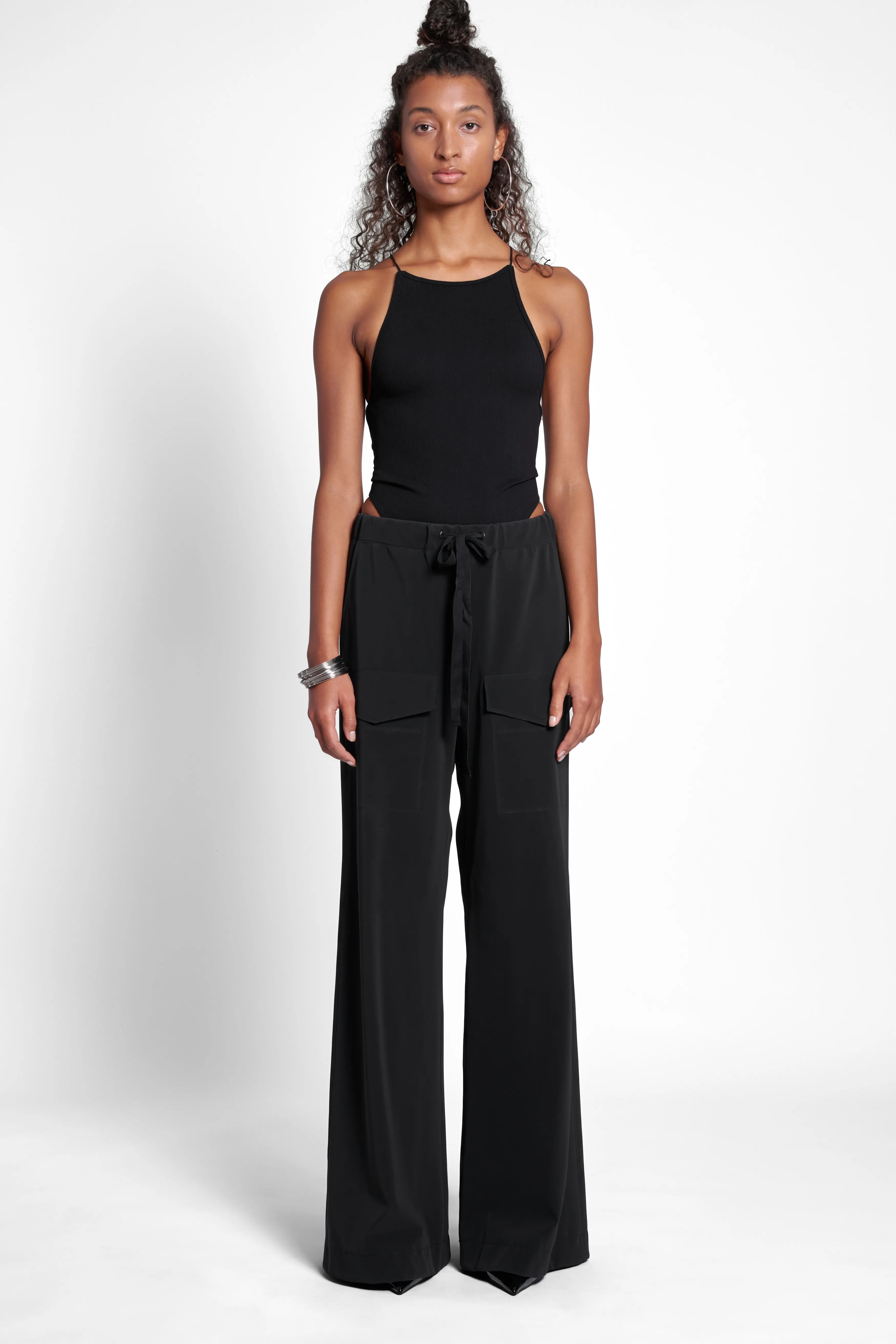 jarla_matte_trousers_6.webp STUTTERHEIM Jarla Matte Trousers^Women Bottoms