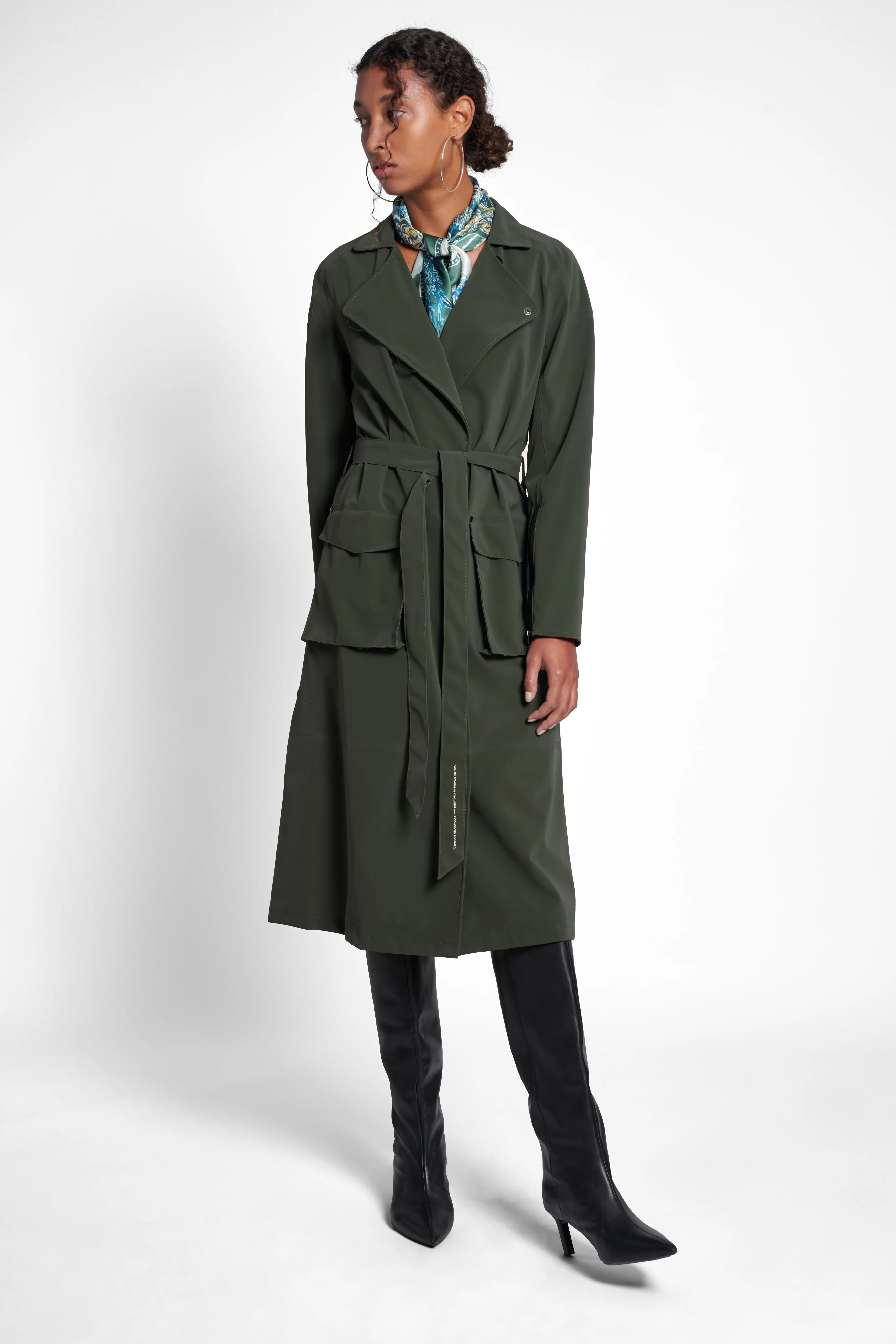 STUTTERHEIM Kista Matte Trench Coat^Women Jackets·Trench Coats
