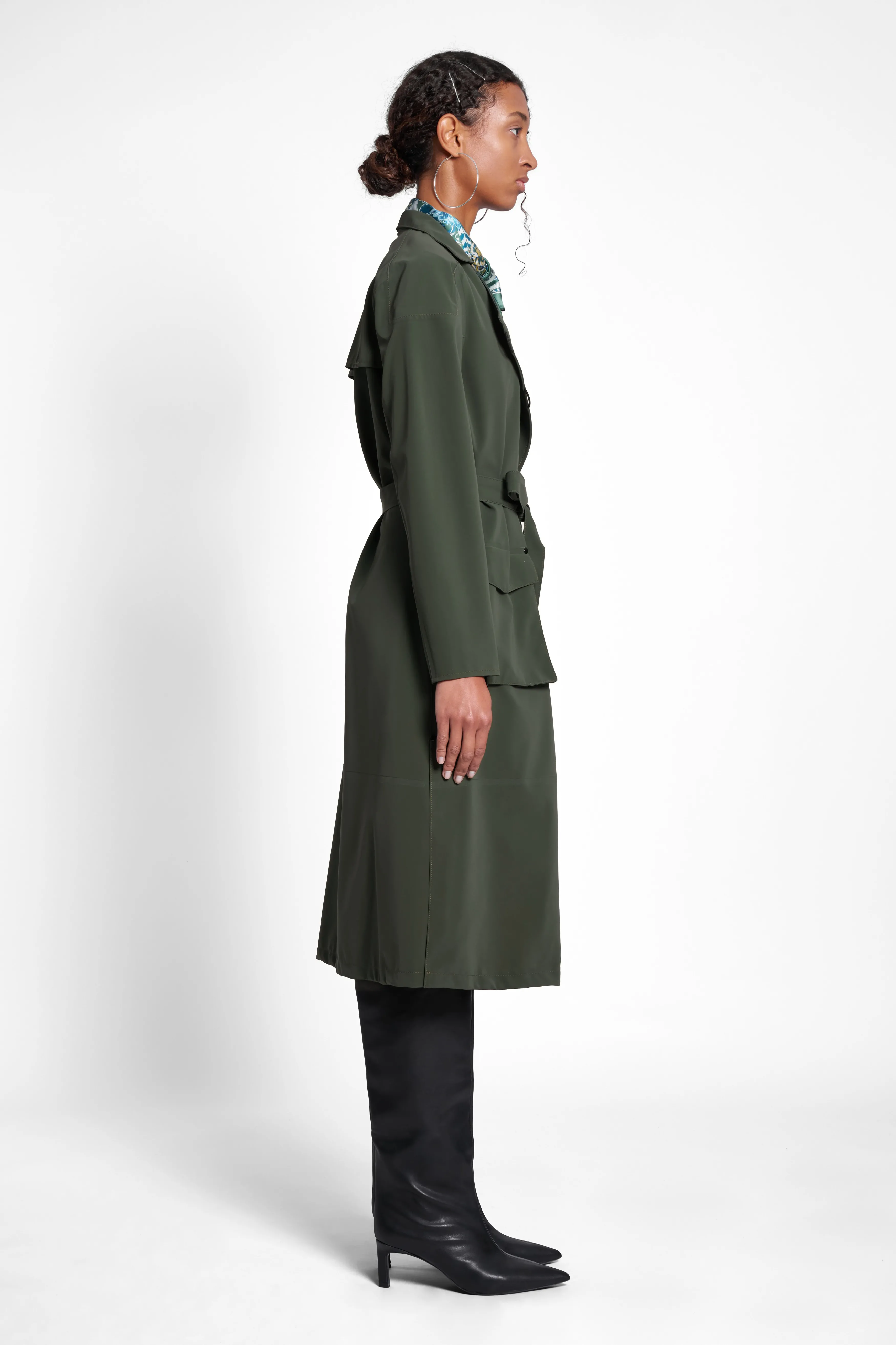 STUTTERHEIM Kista Matte Trench Coat^Women Jackets·Trench Coats