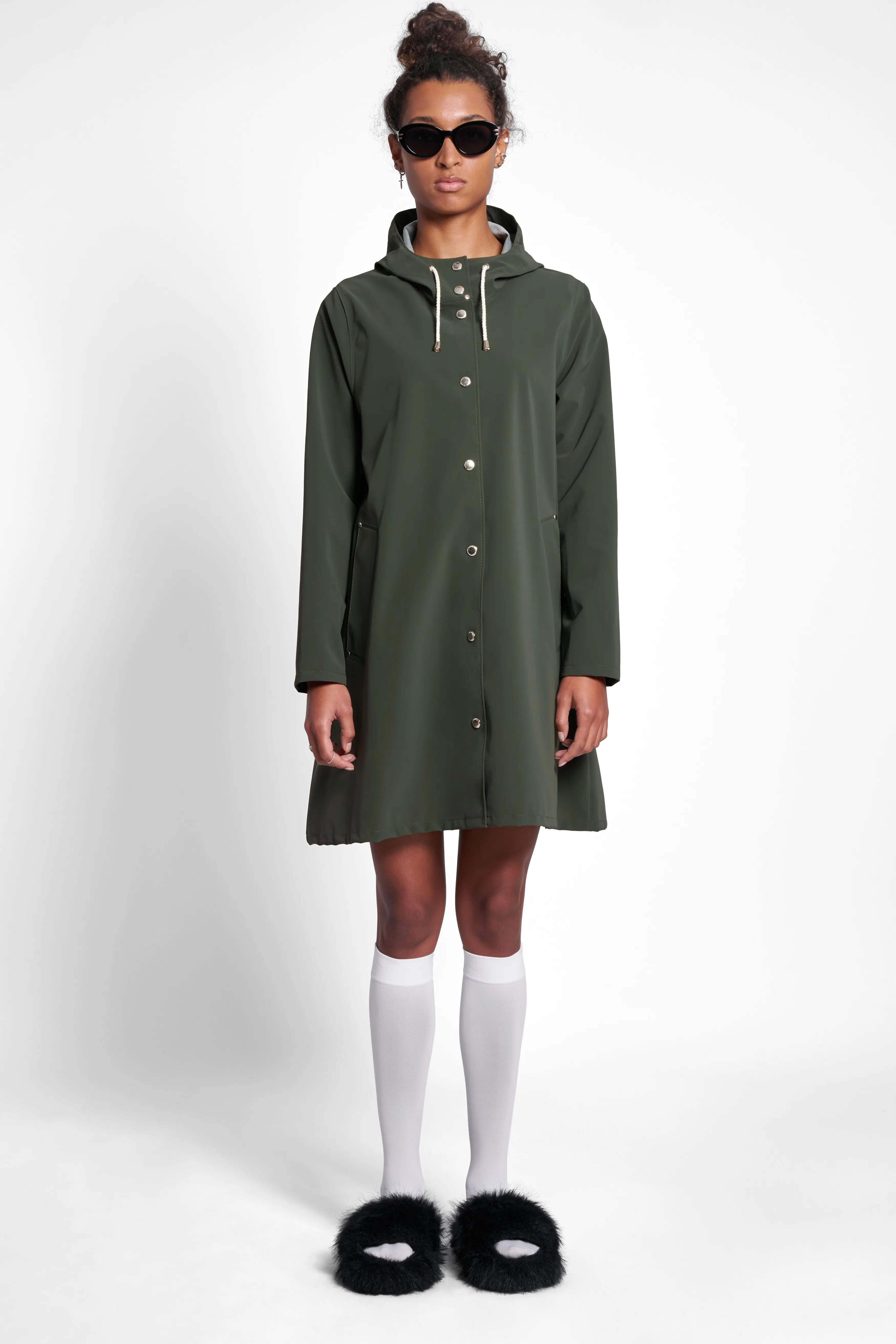 STUTTERHEIM Mosebacke Lightweight Matte Raincoat^Women Jackets·Raincoats