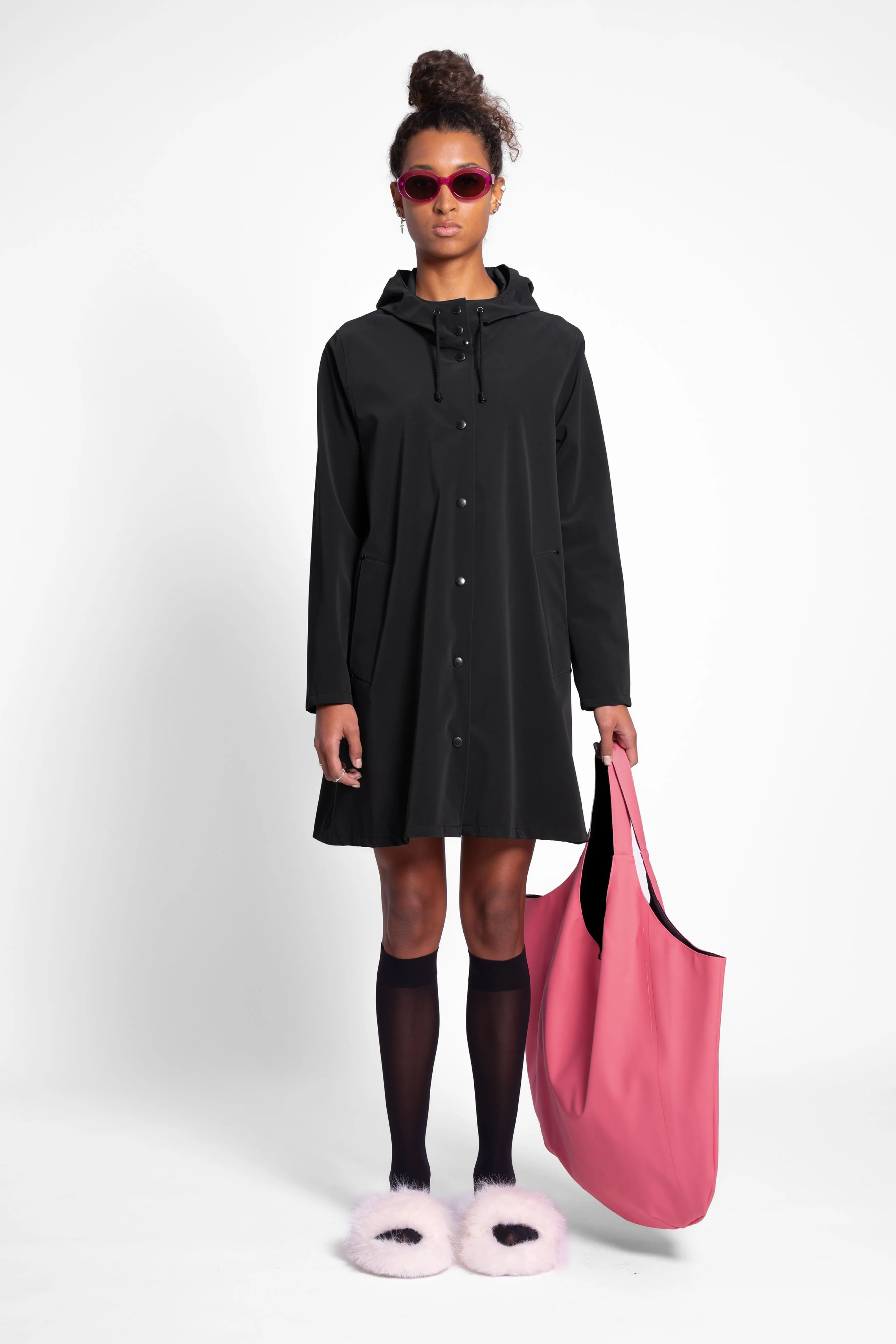 STUTTERHEIM Mosebacke Lightweight Matte Raincoat^Women Jackets·Raincoats
