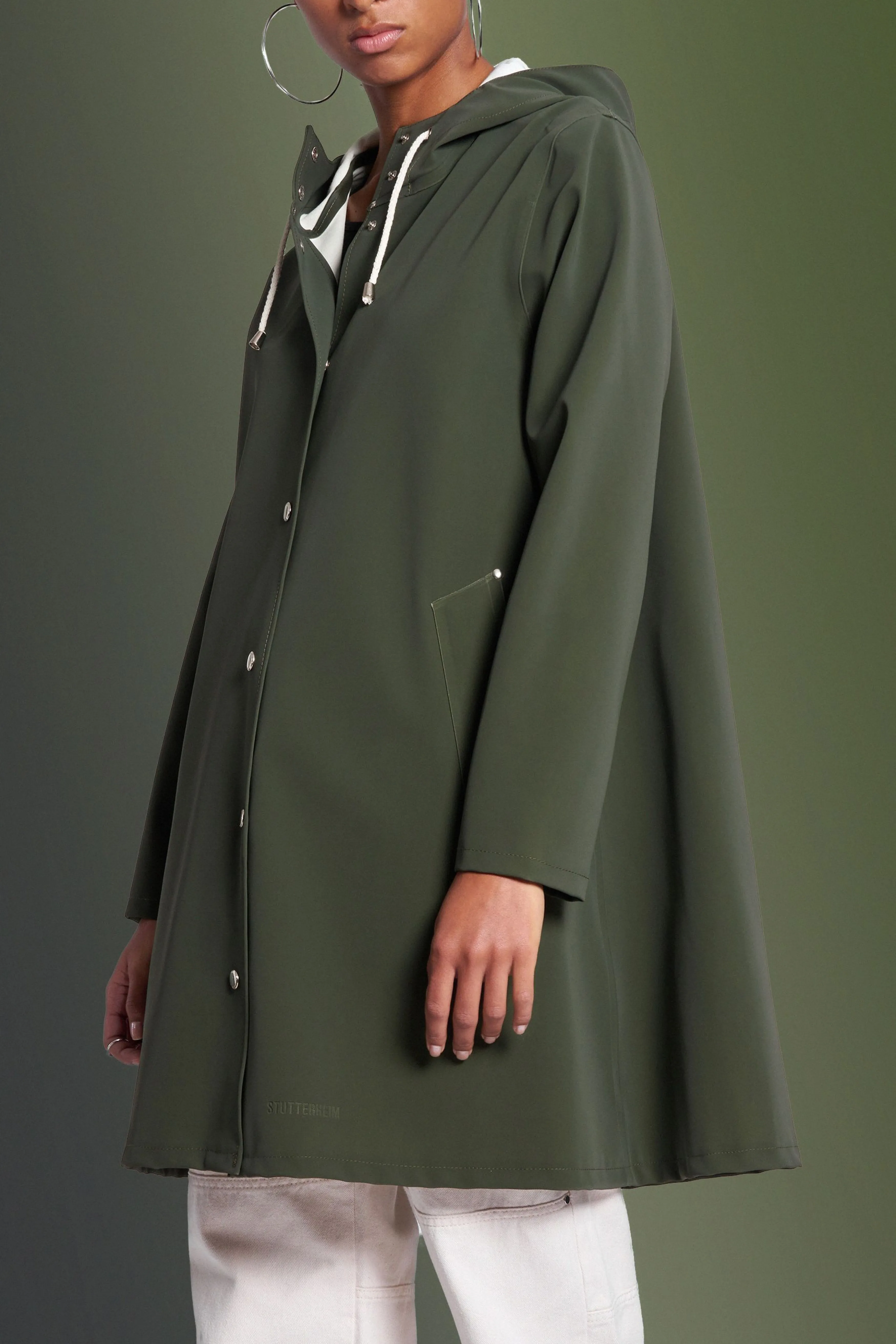 STUTTERHEIM Mosebacke Matte Raincoat^Women Jackets·Raincoats