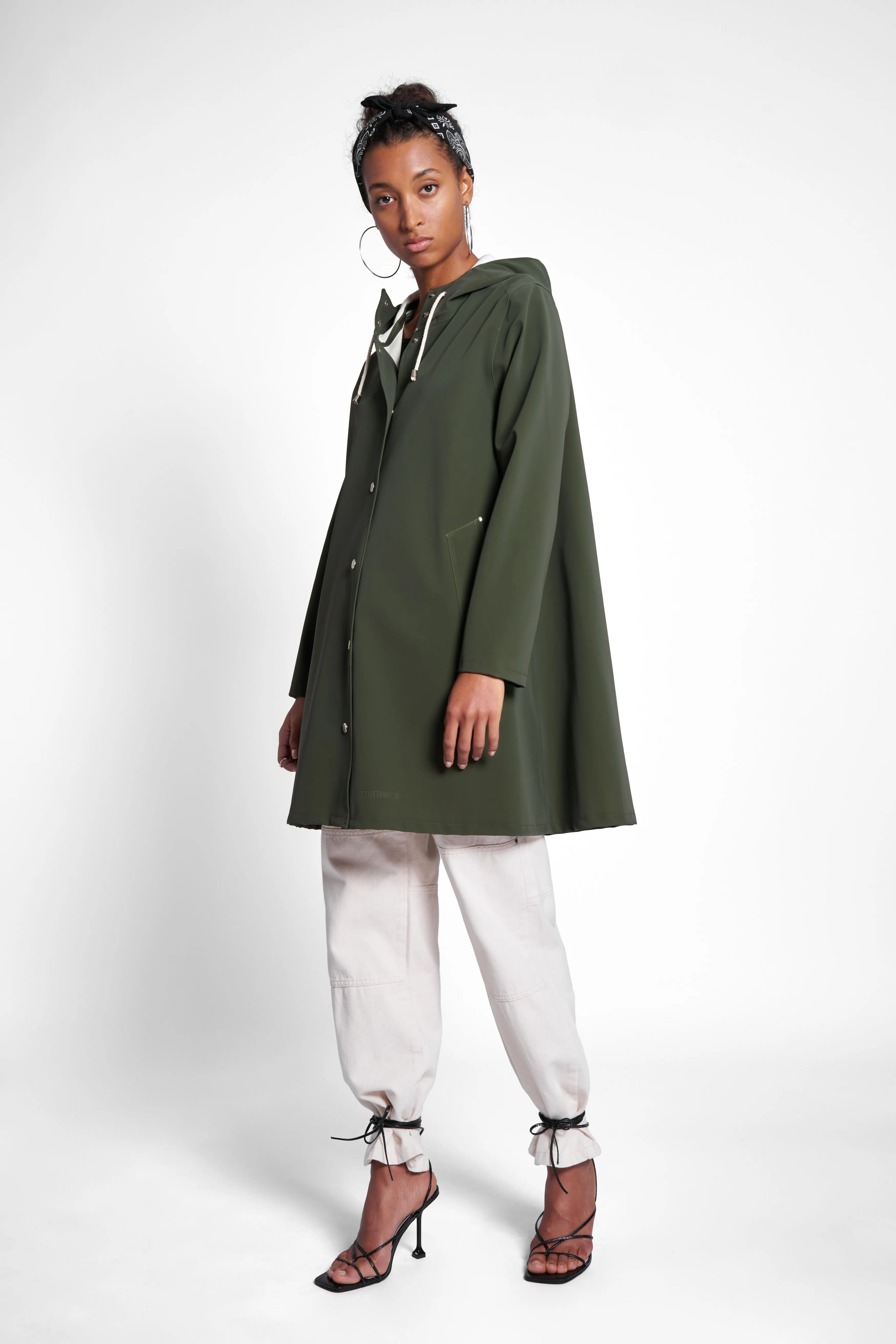 STUTTERHEIM Mosebacke Matte Raincoat^Women Jackets·Raincoats