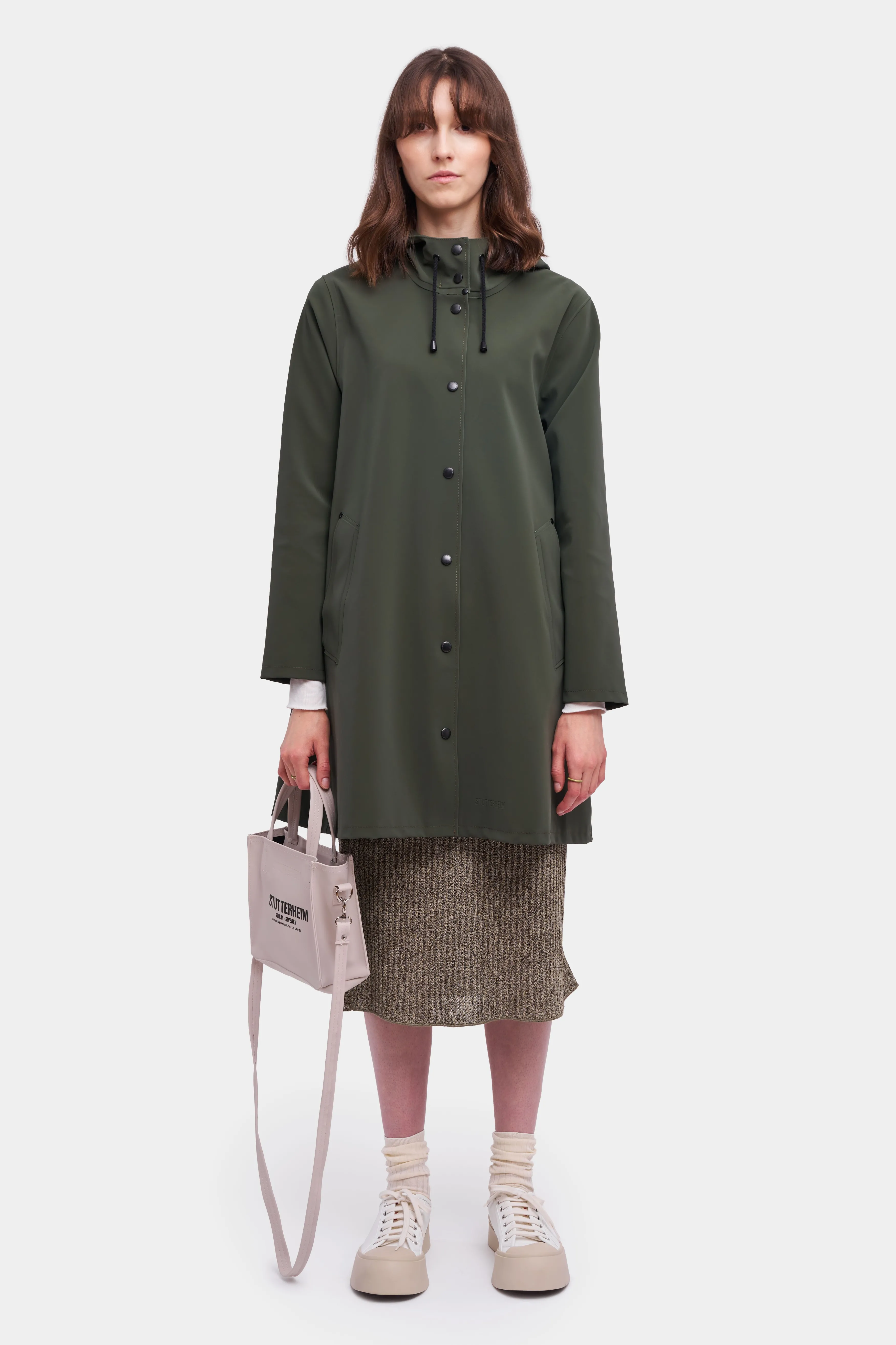 STUTTERHEIM Mosebacke Matte Raincoat^Women Jackets·Raincoats