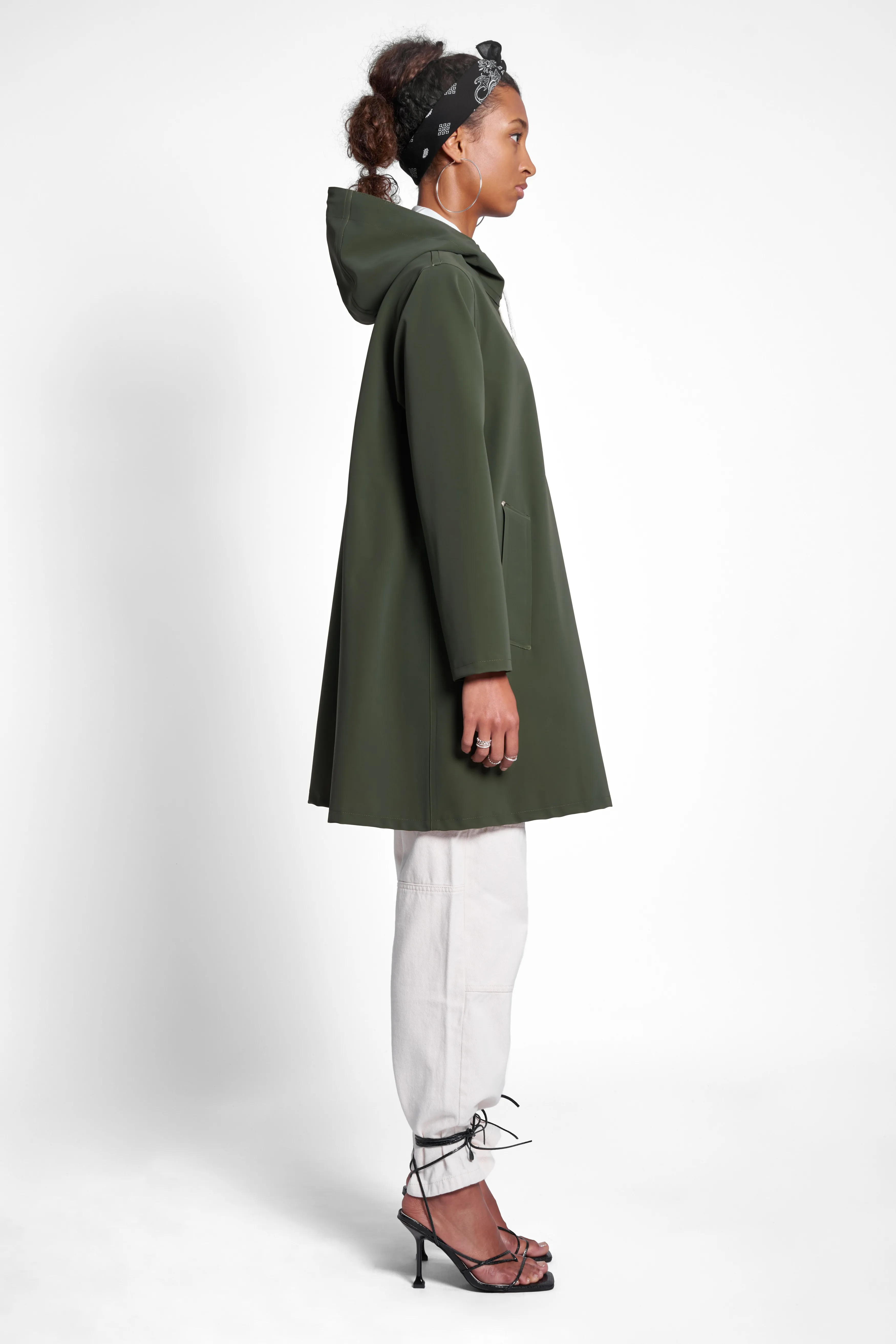 STUTTERHEIM Mosebacke Matte Raincoat^Women Jackets·Raincoats