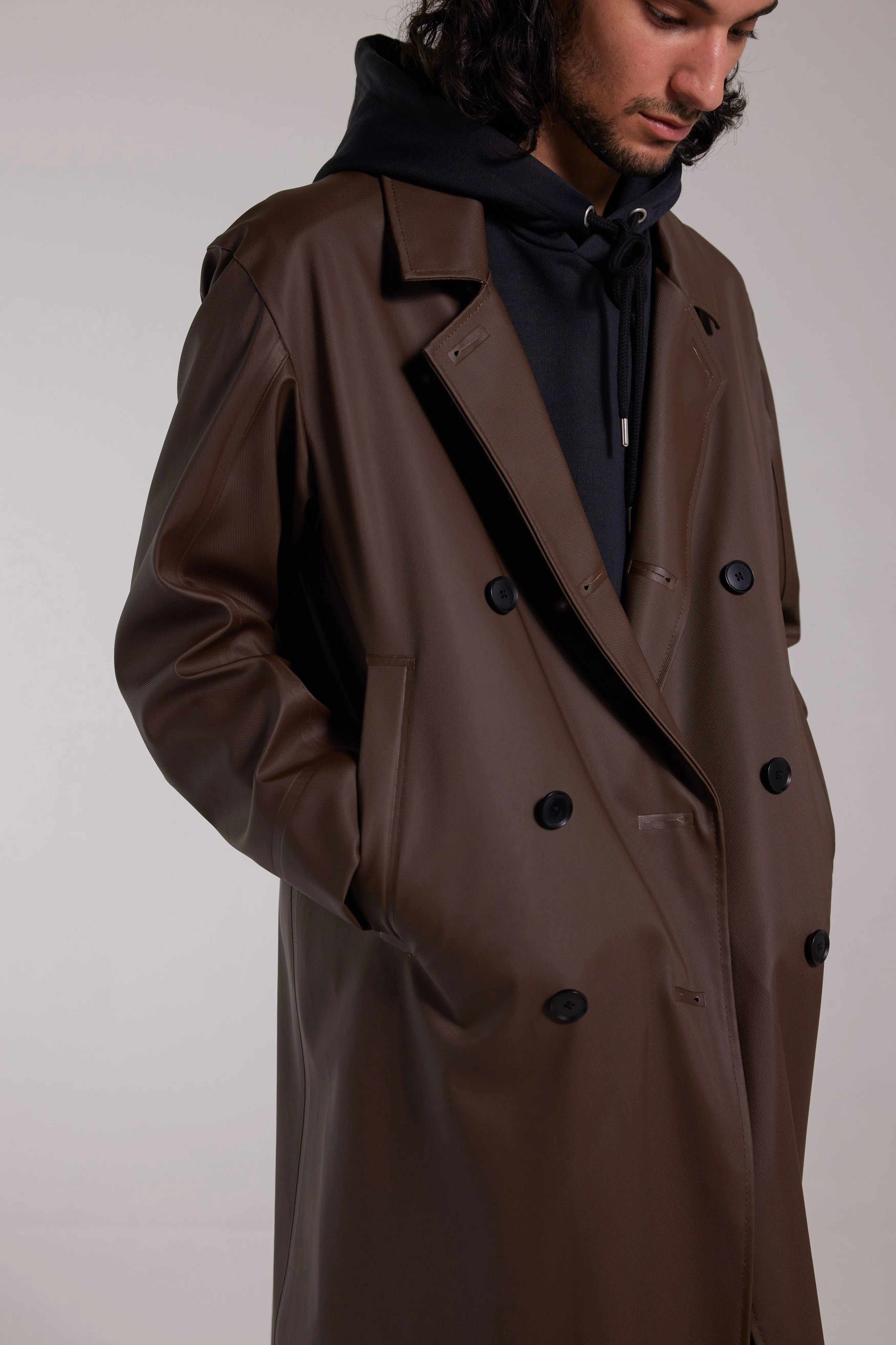 STUTTERHEIM Rosenbad Long Double Breasted Overcoat^ Jackets·Raincoats | Jackets·Winter Coats