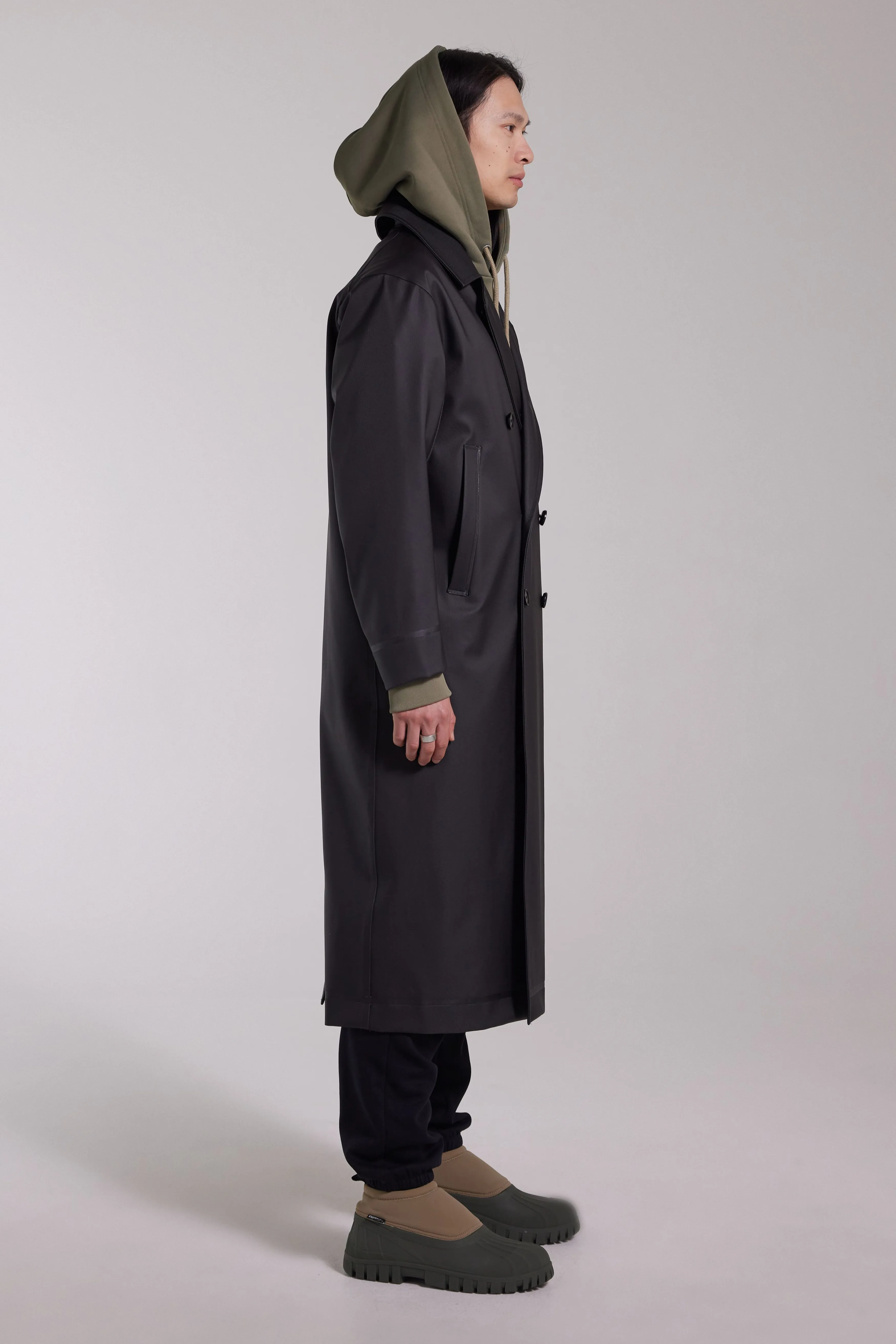 STUTTERHEIM Rosenbad Long Double Breasted Overcoat^ Jackets·Raincoats