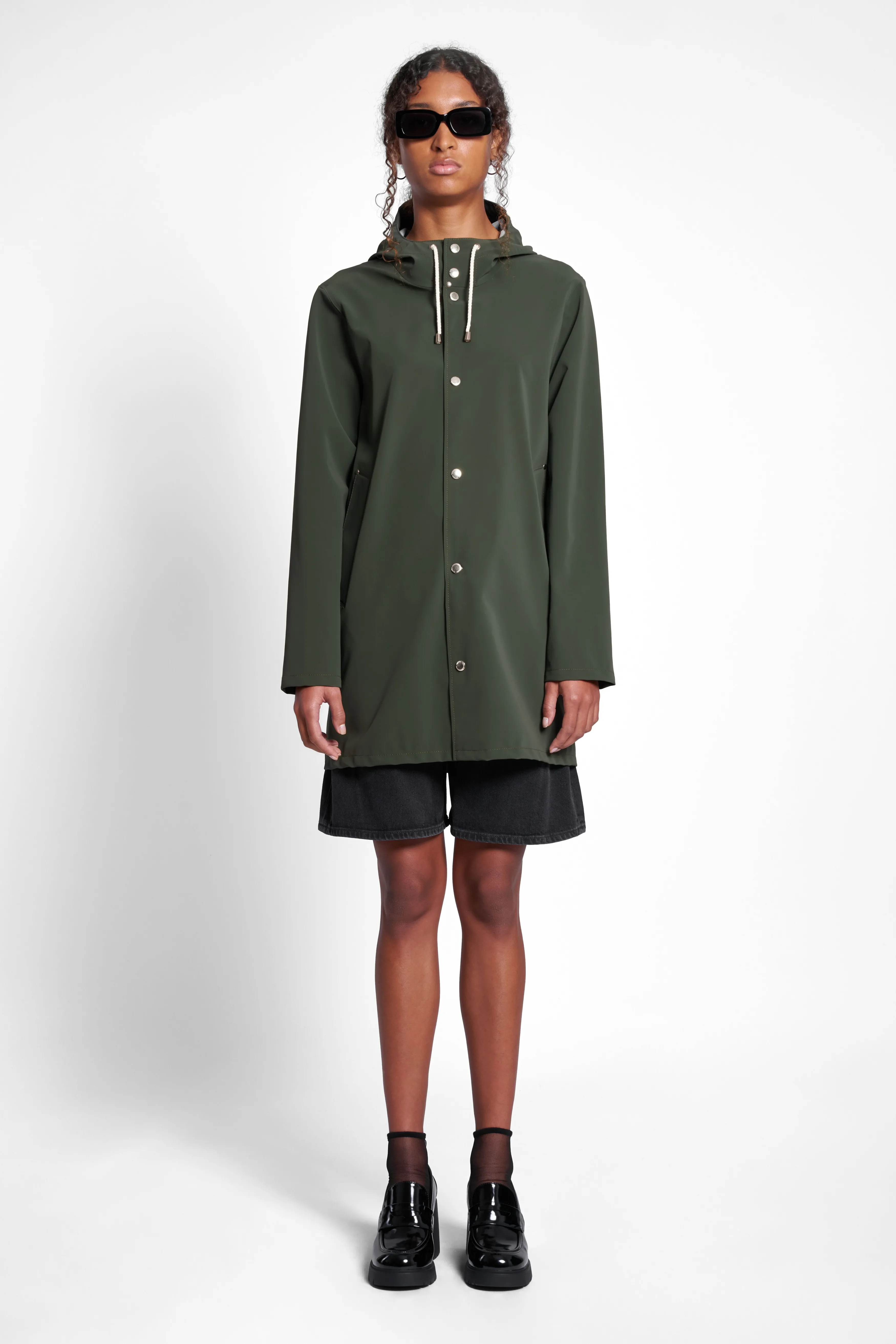 STUTTERHEIM Stockholm Lightweight Matte Raincoat^Women Jackets·Raincoats | Jackets·Raincoats