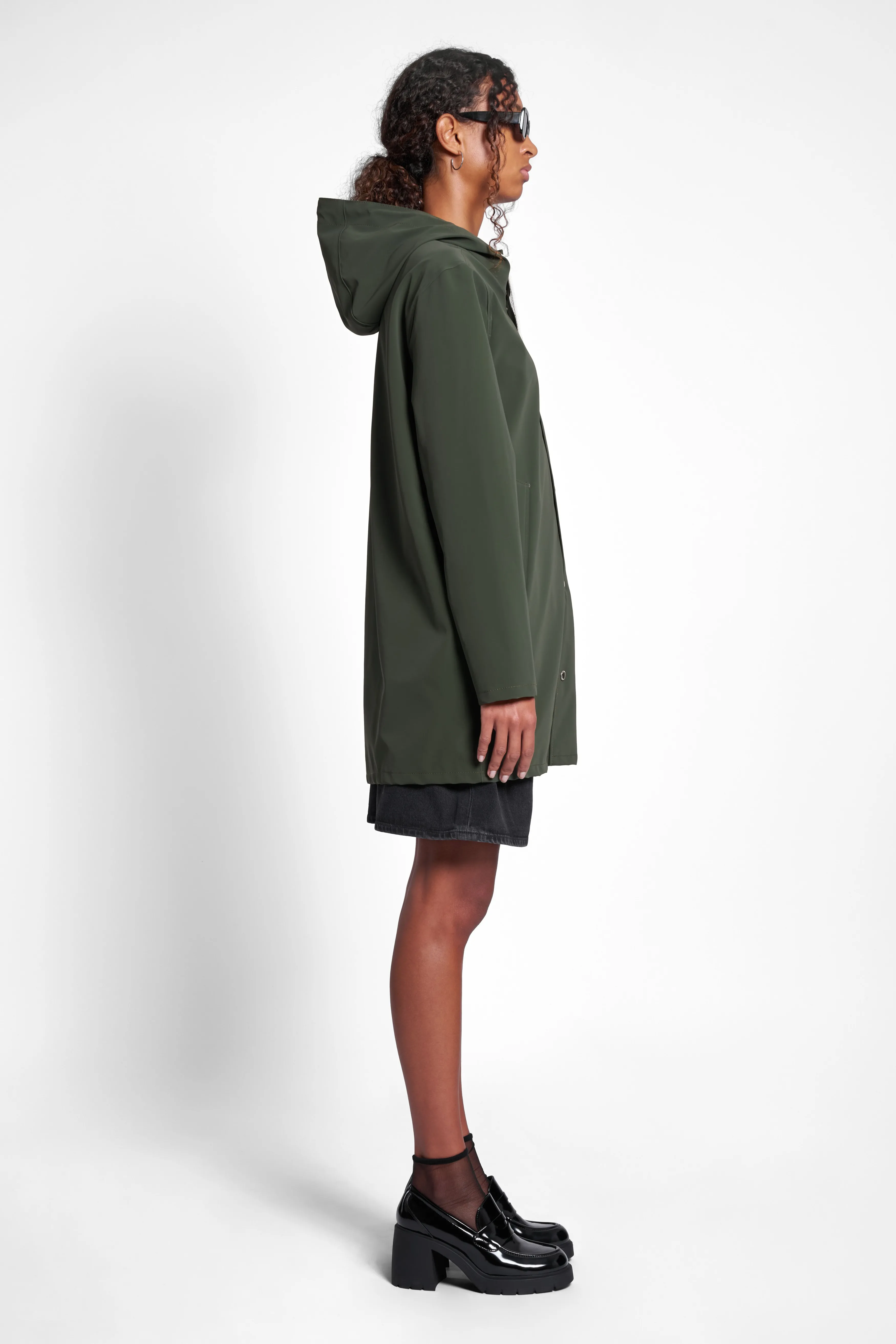 STUTTERHEIM Stockholm Lightweight Matte Raincoat^Women Jackets·Raincoats | Jackets·Raincoats