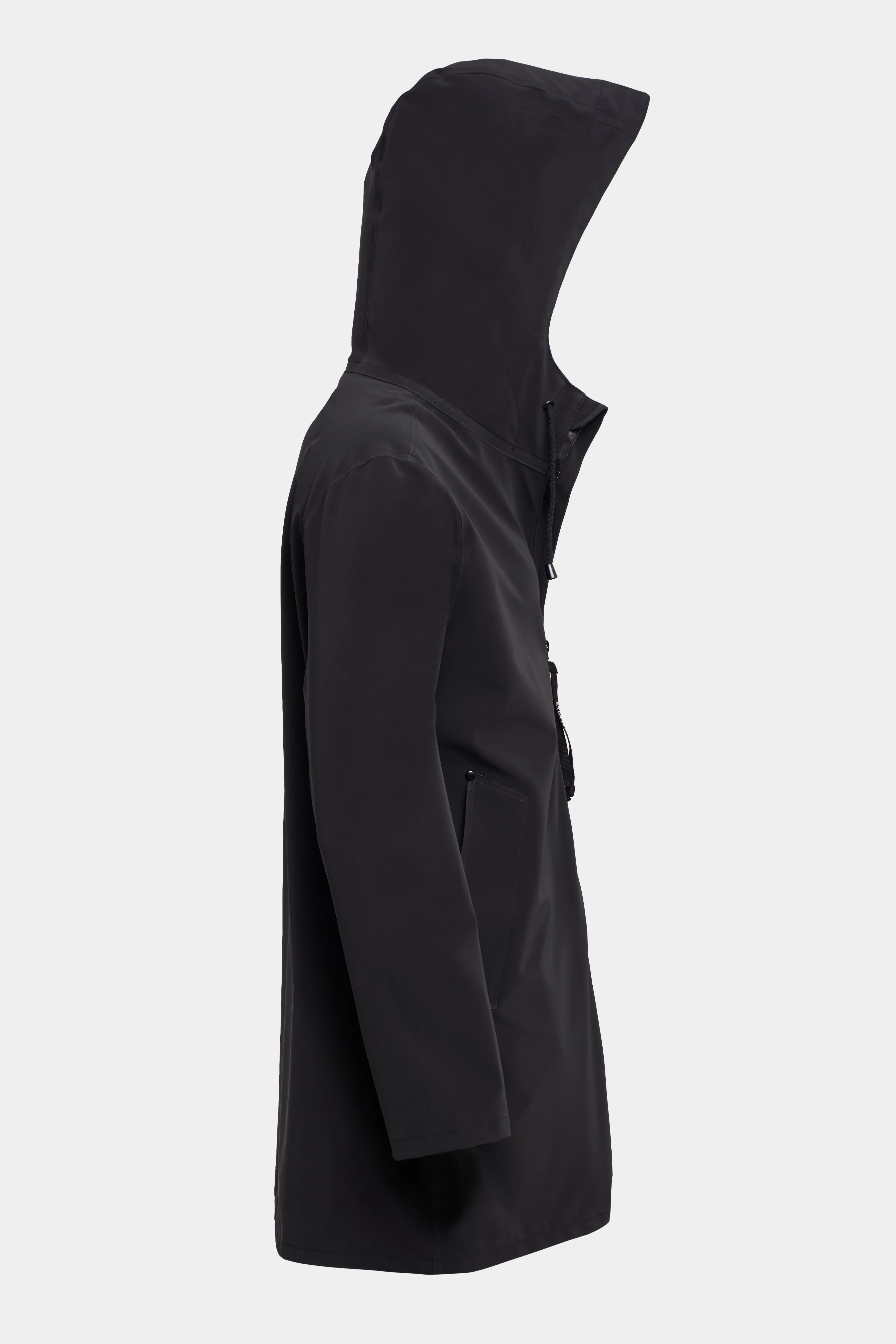 STUTTERHEIM Stockholm Lightweight Matte Zip Raincoat^ Jackets·Raincoats