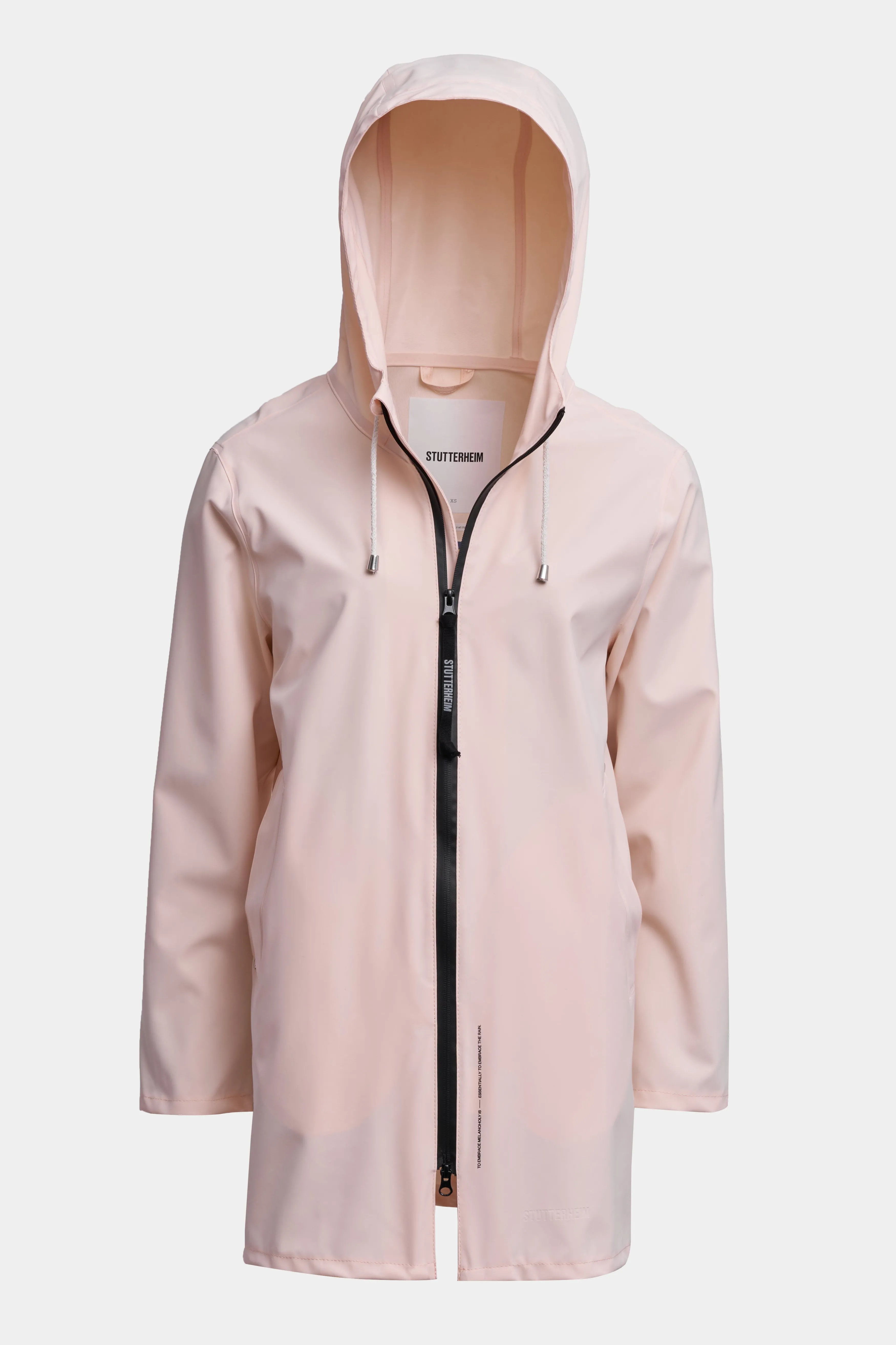STUTTERHEIM Stockholm Lightweight Zip Matte Raincoat^Women Jackets·Raincoats | Jackets·Raincoats