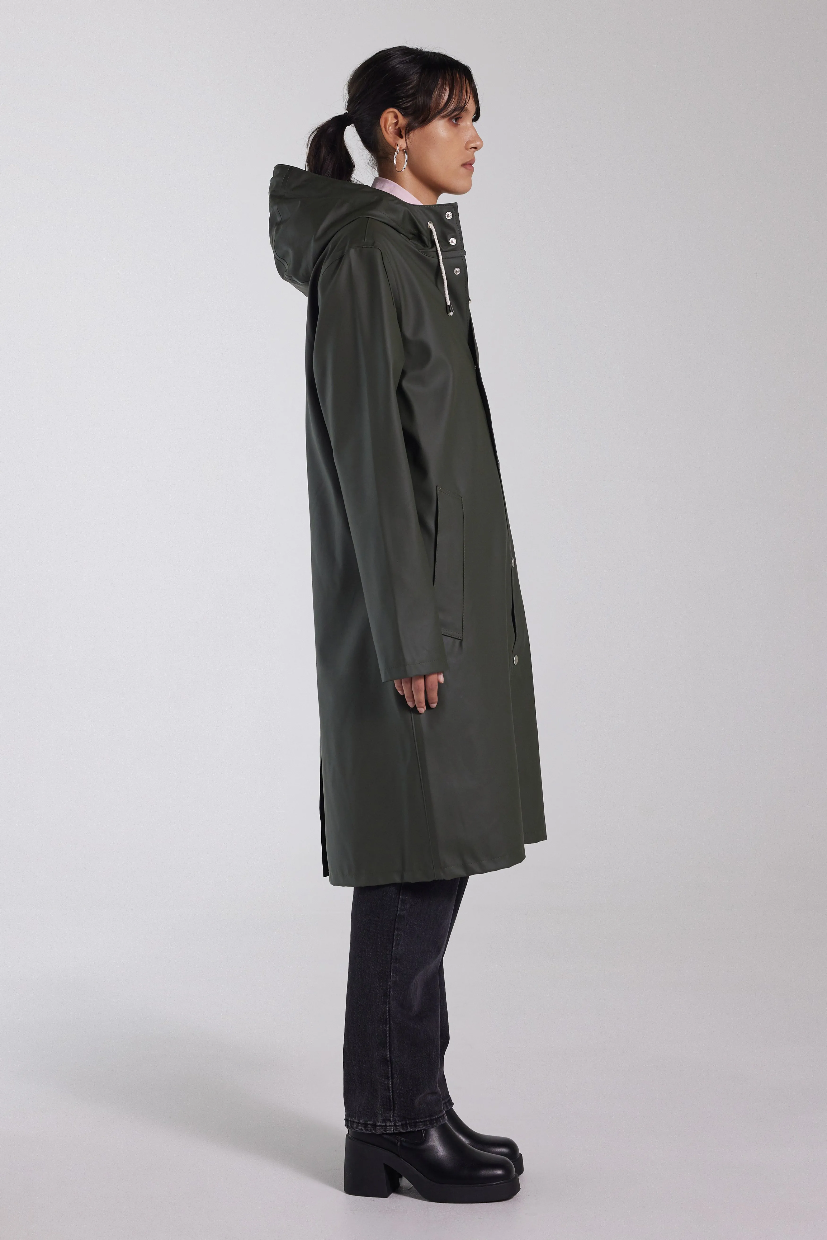 STUTTERHEIM Stockholm Long Raincoat^Women Jackets·Long Raincoats | Jackets·Raincoats