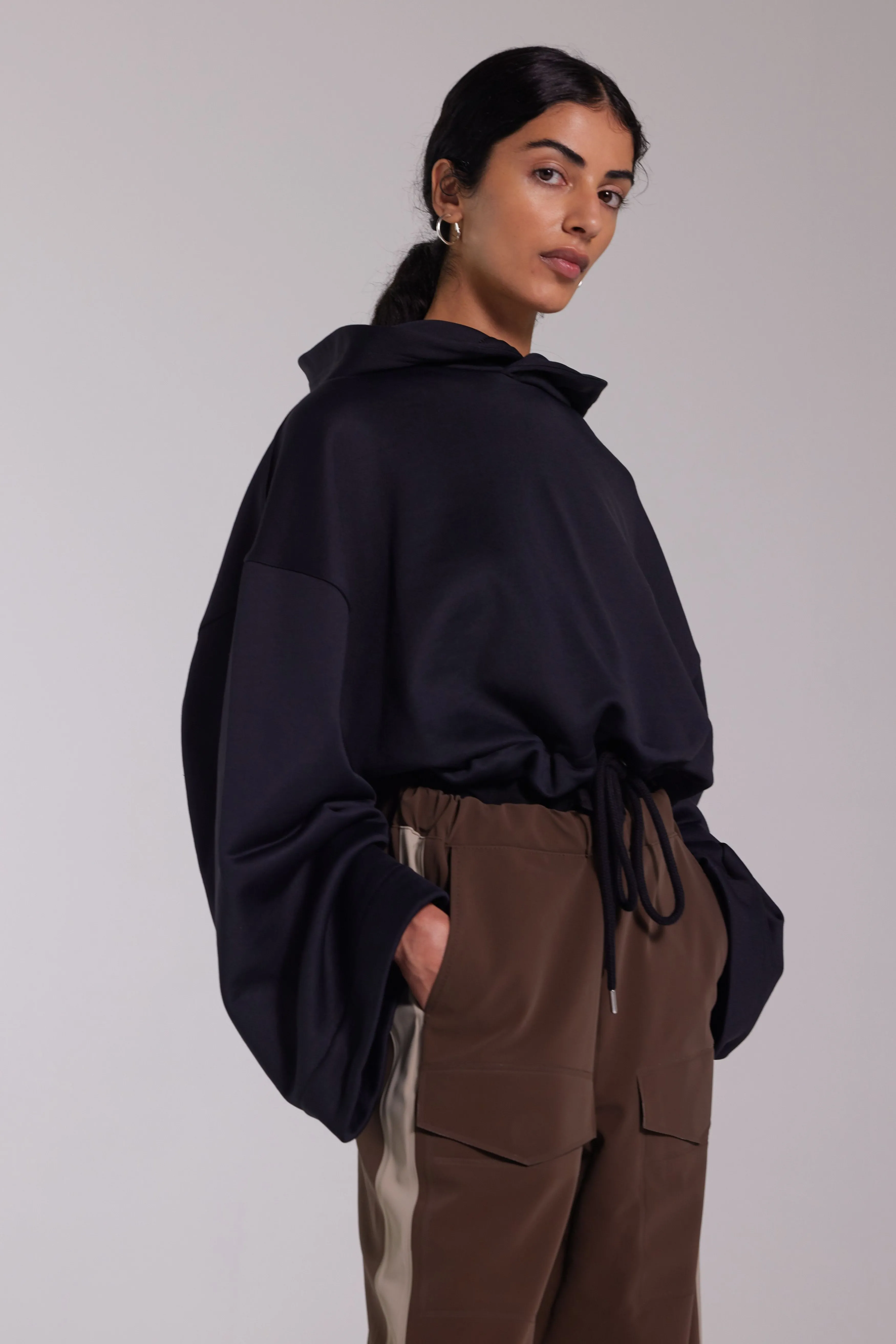STUTTERHEIM Svartvik Hoodie^Women Knitwear